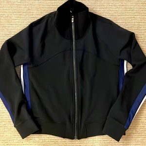 Lululemon black zip up size 8